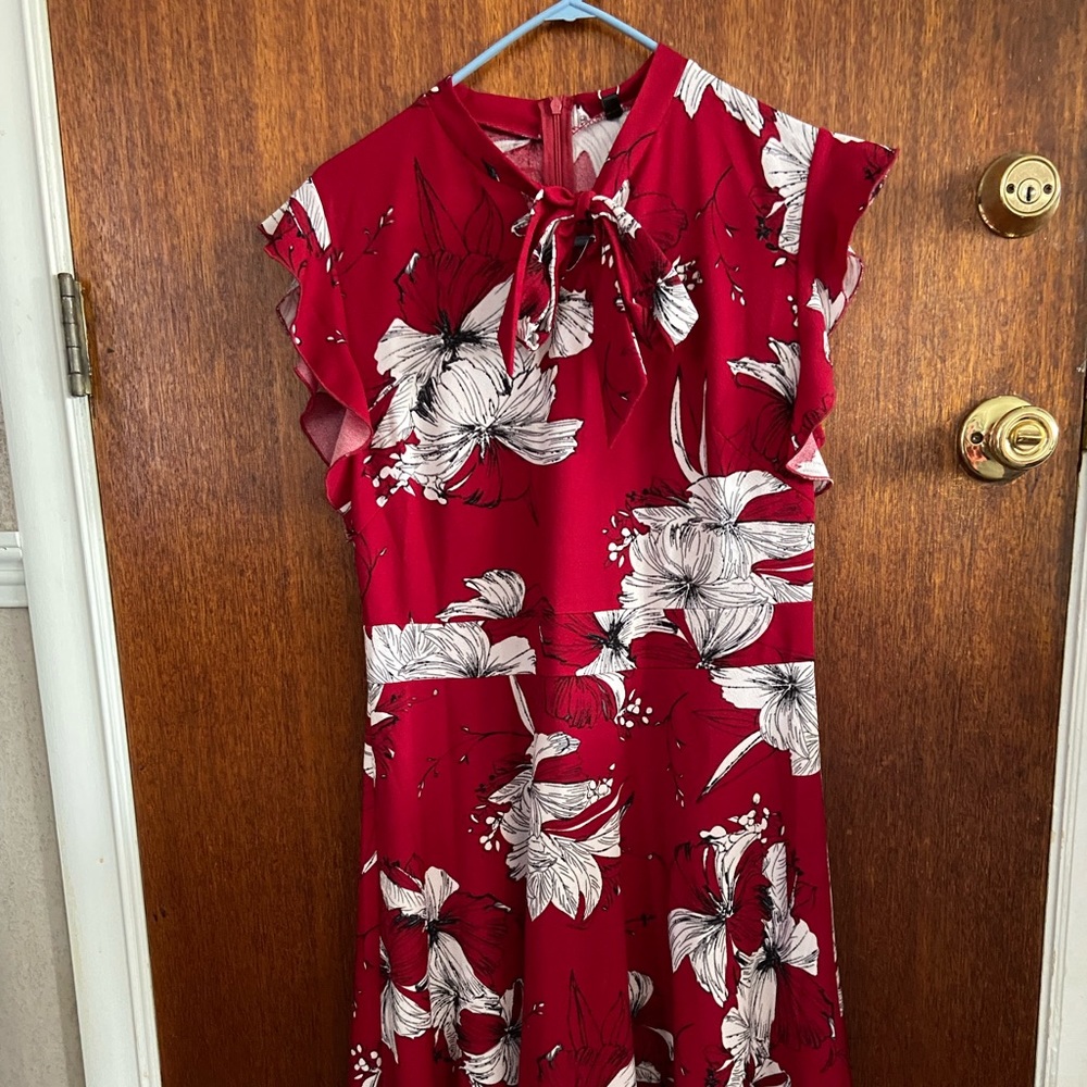 NWT (XL) women’s fit and flare floral dress